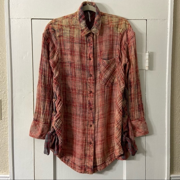 Free People Nordic Nights W/Contrasting Lace-Up Detailing - Picture 10 of 16